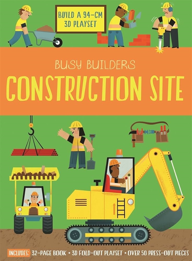 Busy Builders Construction Site/Product Detail/Kids Activity Books