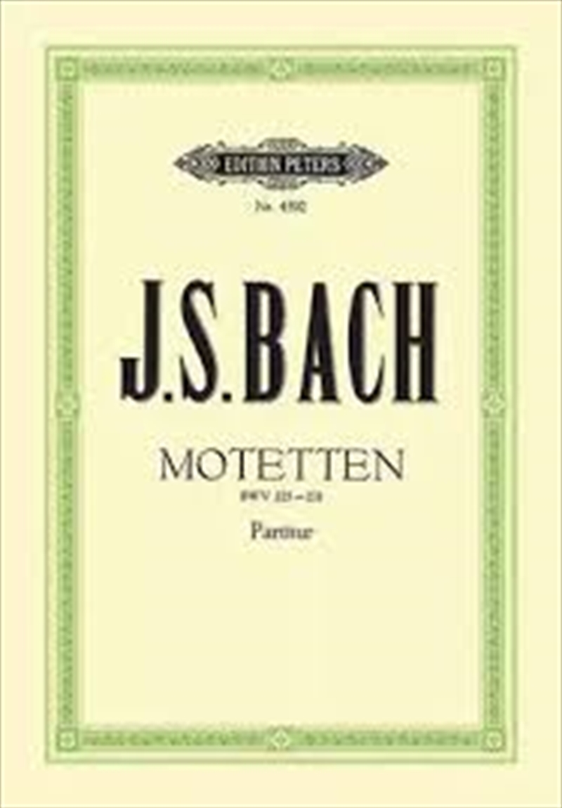 7 Motets Bwv 225-231/Product Detail/Arts & Entertainment