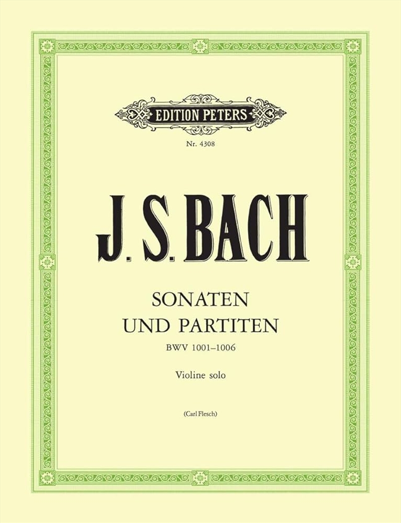 Sonatas And Partitas For Violin Solo Bwv 1001-1006/Product Detail/Arts & Entertainment