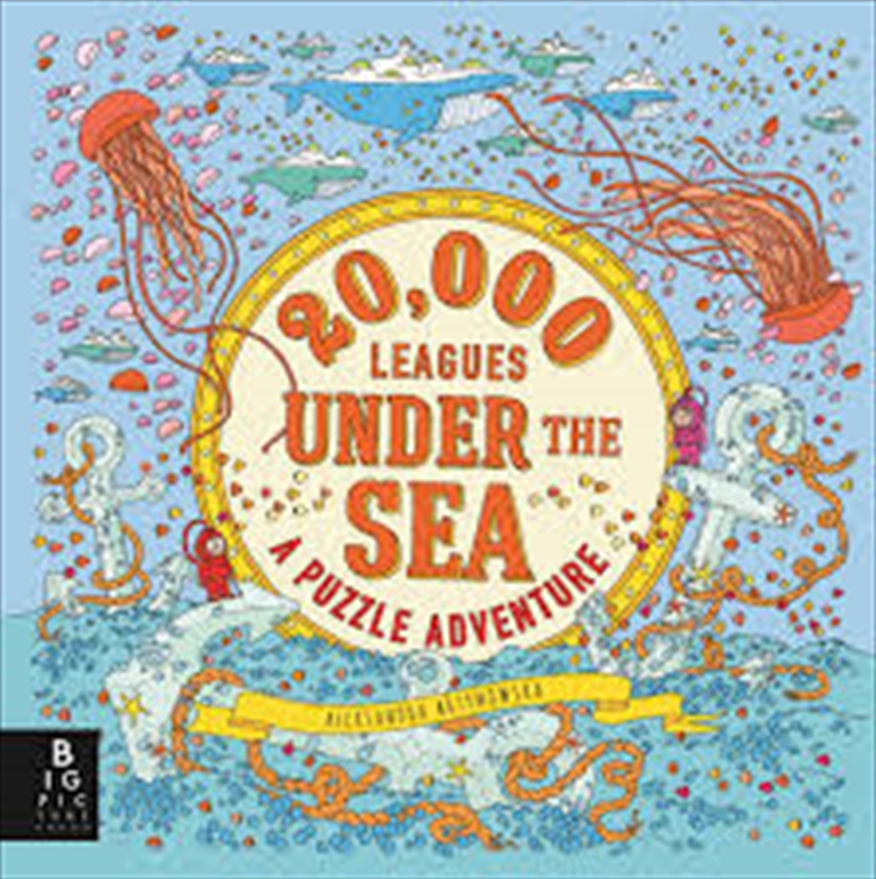 20,000 Leagues Under The Sea - A Puzzle Adventure/Product Detail/Kids Activity Books