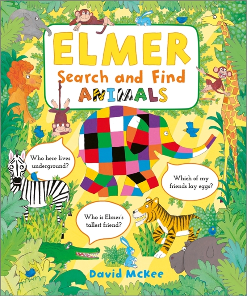 Elmer Search and Find Animals/Product Detail/Early Childhood Fiction Books