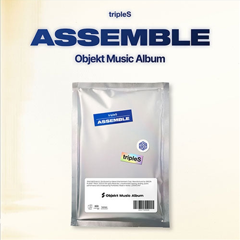 Triples - Assemble Mini Album Objekt Music Album Ver/Product Detail/World