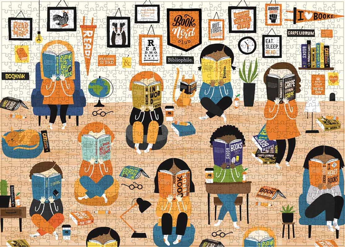 Book Nerds Puzzle 1000 Piece Puzzle/Product Detail/Jigsaw Puzzles