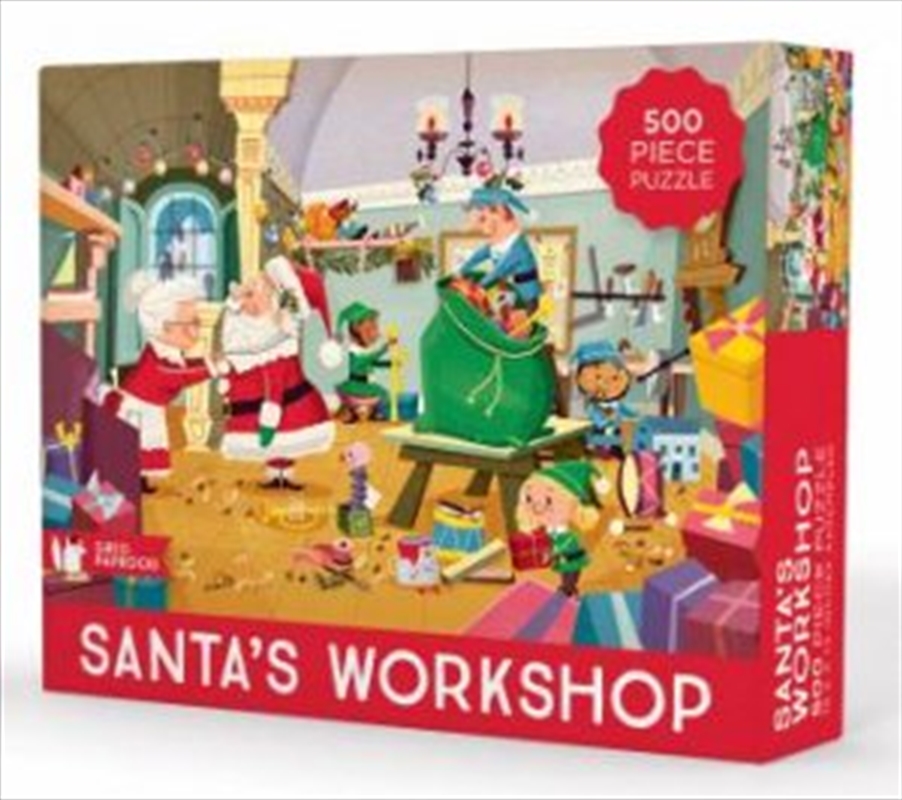 Paprocki 500-piece Puzzle: Santa's Workshop Puzzle/Product Detail/Jigsaw Puzzles