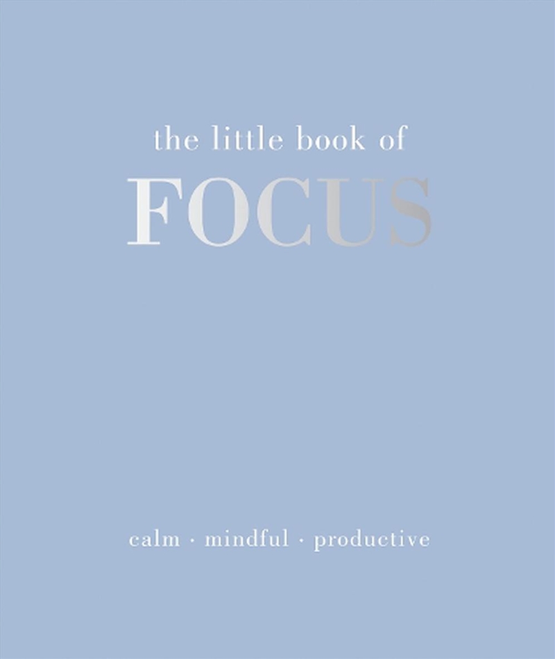 The Little Book of Focus/Product Detail/Self Help & Personal Development