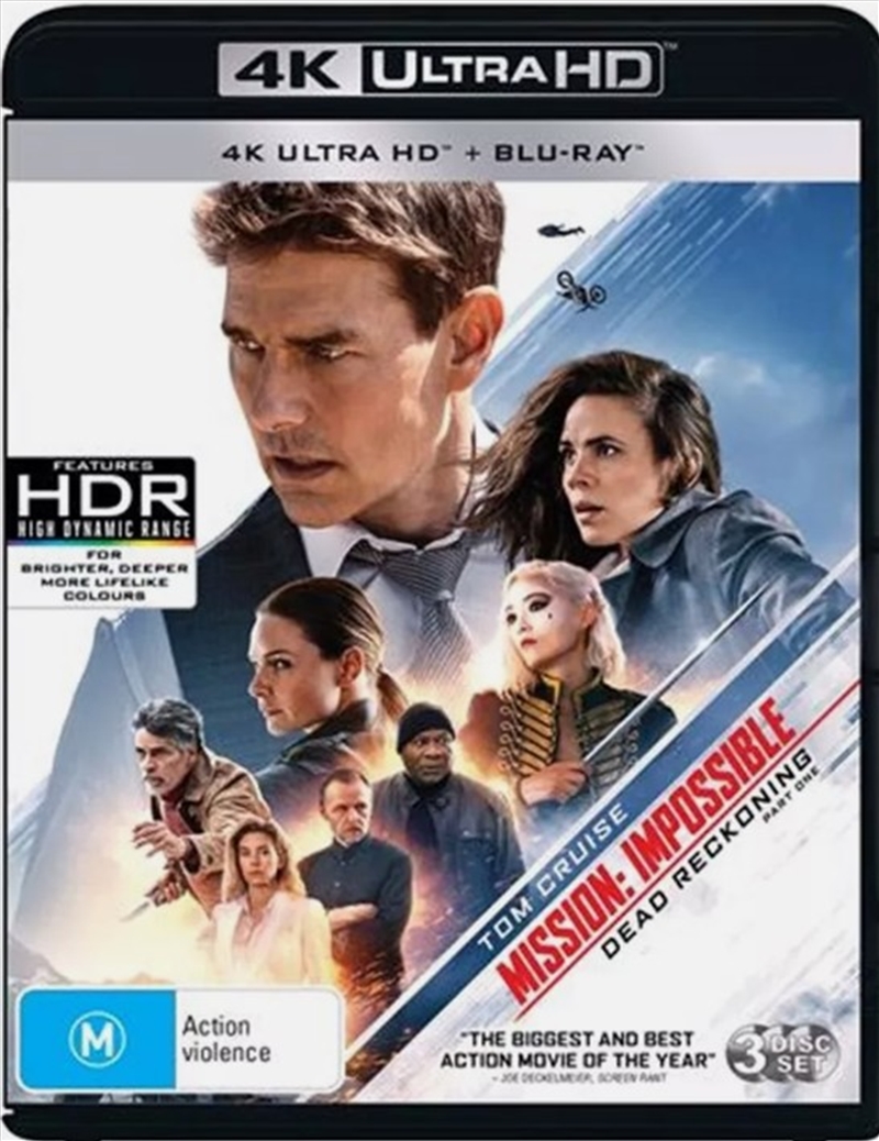 Mission Impossible - Dead Reckoning - Part 1  Blu-ray + UHD/Product Detail/Action