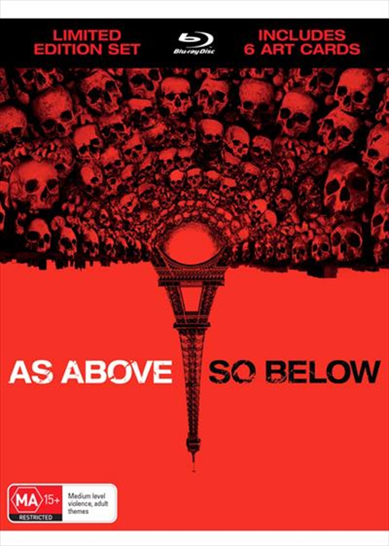 As Above, So Below - Limited Edition  Lenticular Hardcover + Art Cards/Product Detail/Horror