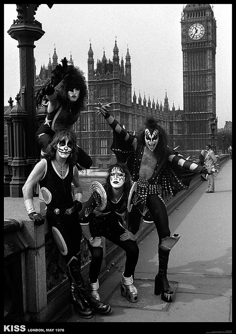 Kiss - London, May 1976 - Euro Poster/Product Detail/Posters & Prints