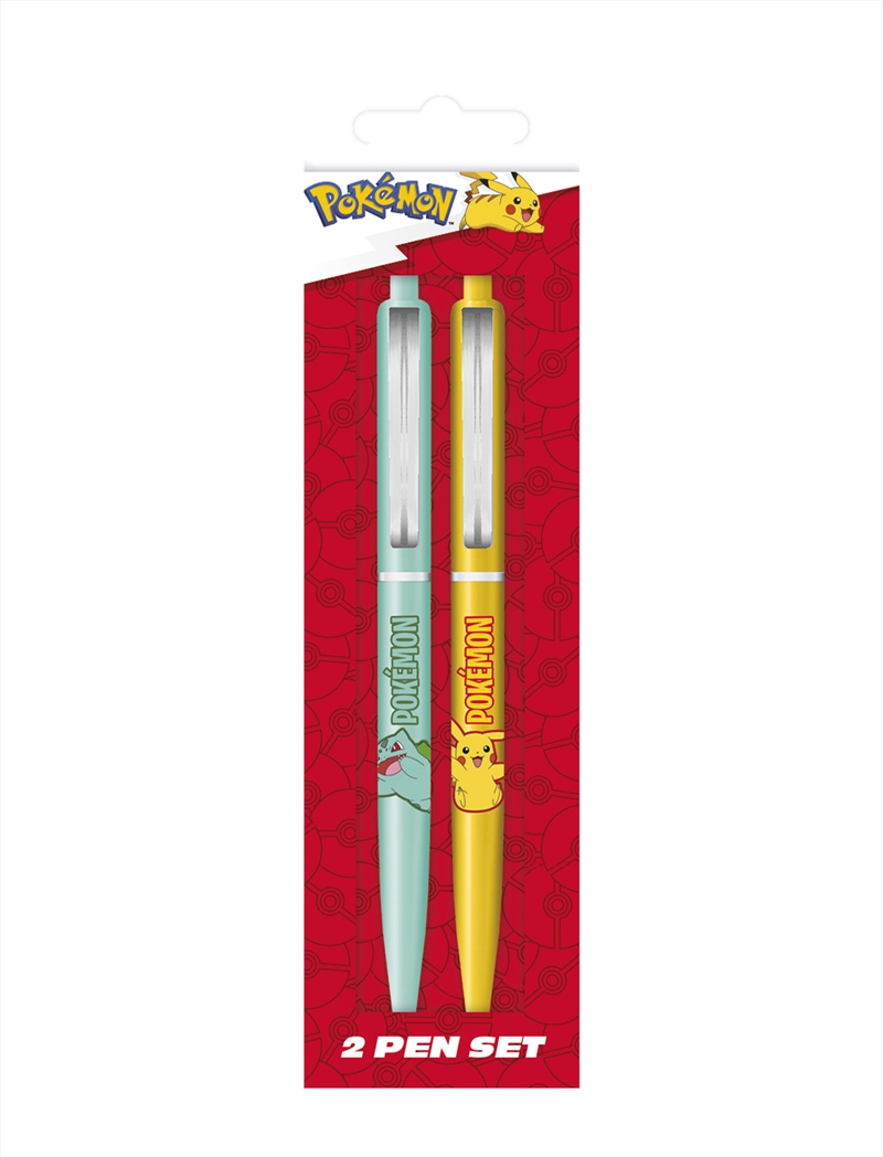 Pokemon - Yellow & Blue - 2 Pen Set/Product Detail/Stationery