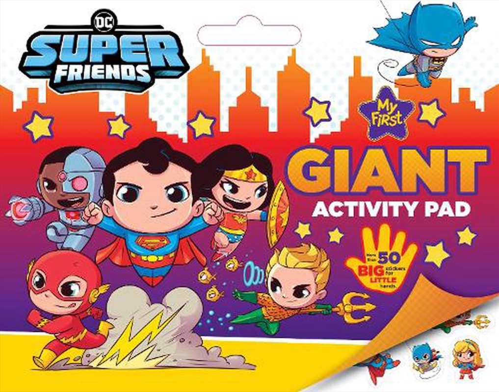 My First Super Friends: Giant Activity Pad (Warner Bros.)/Product Detail/Kids Activity Books