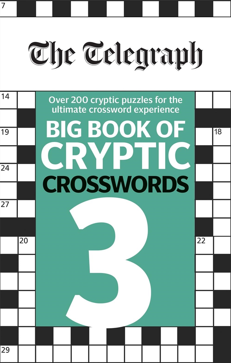 The Telegraph Big Book of Cryptic Crosswords 3/Product Detail/Adults Activity Books