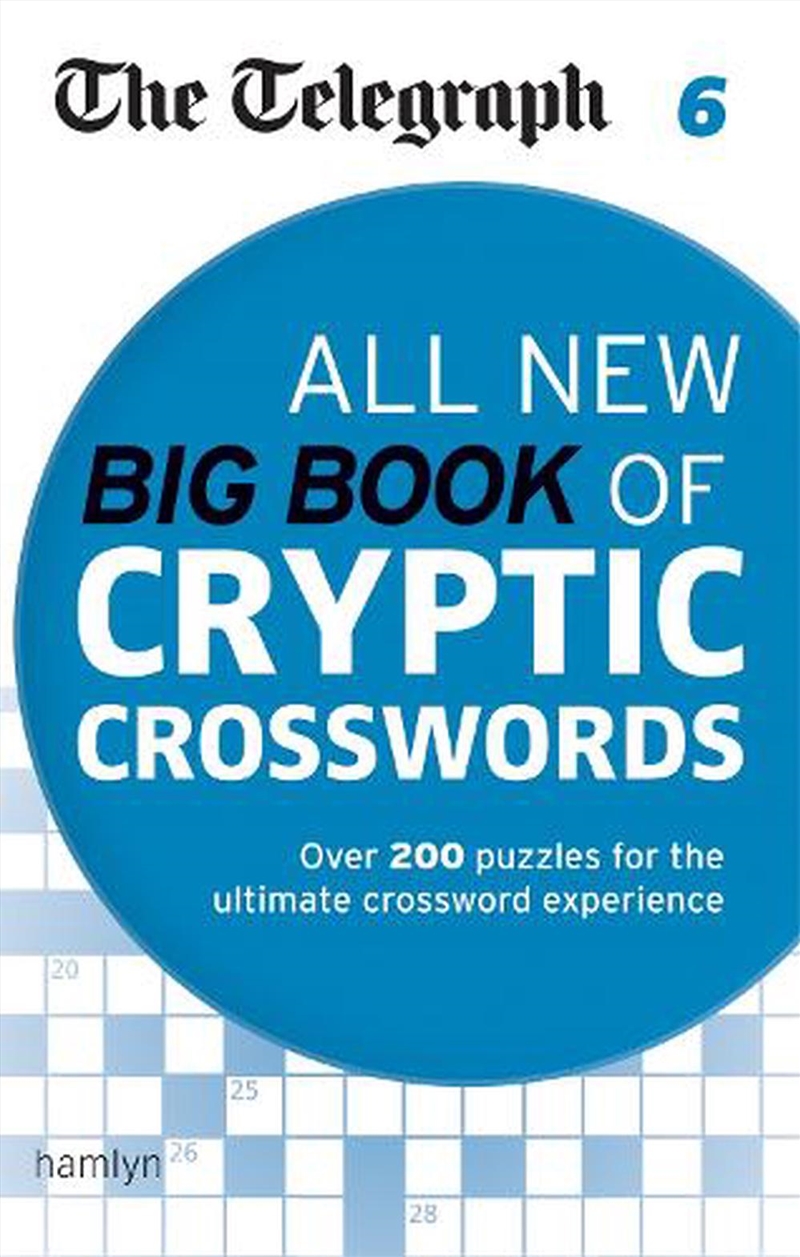 The Telegraph: All New Big Book of Cryptic Crosswords 6/Product Detail/Adults Activity Books
