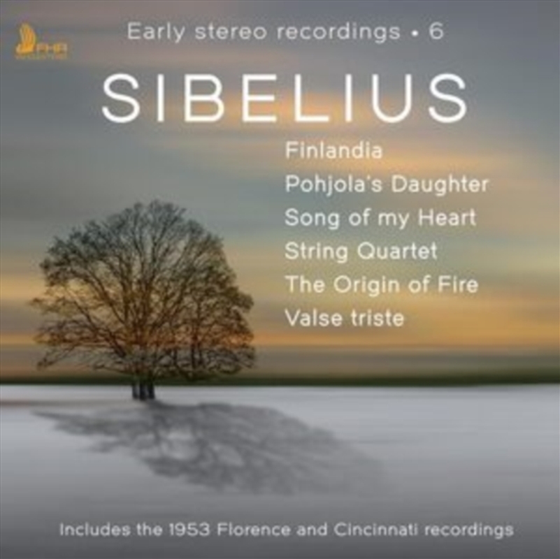 Early Stereo Recordings, Vol. 6: SIBELIUS/Product Detail/Classical