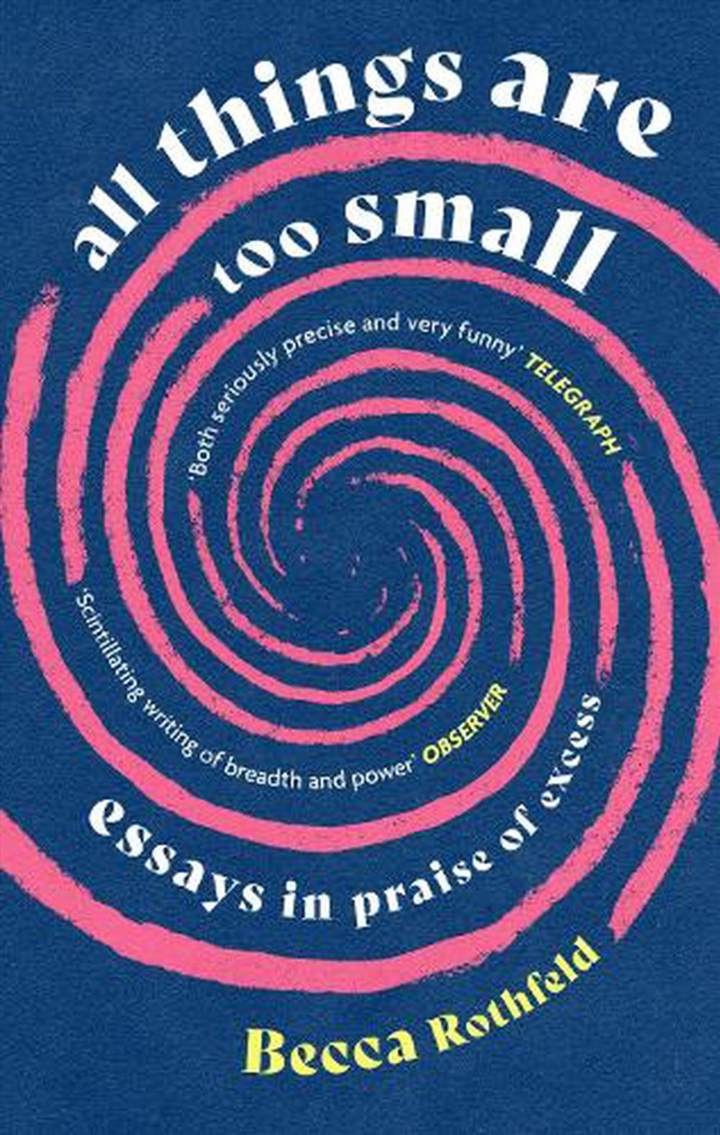 All Things Are Too Small/Product Detail/Literature & Poetry