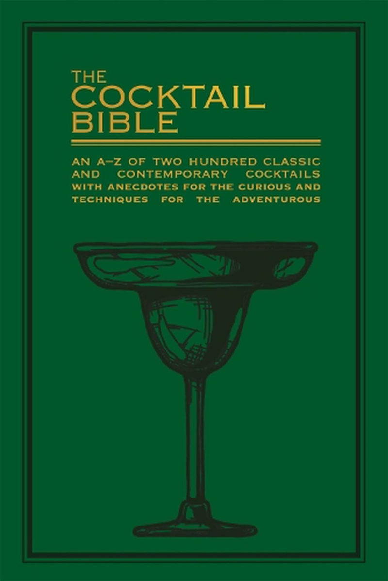 The Cocktail Bible/Product Detail/Recipes, Food & Drink