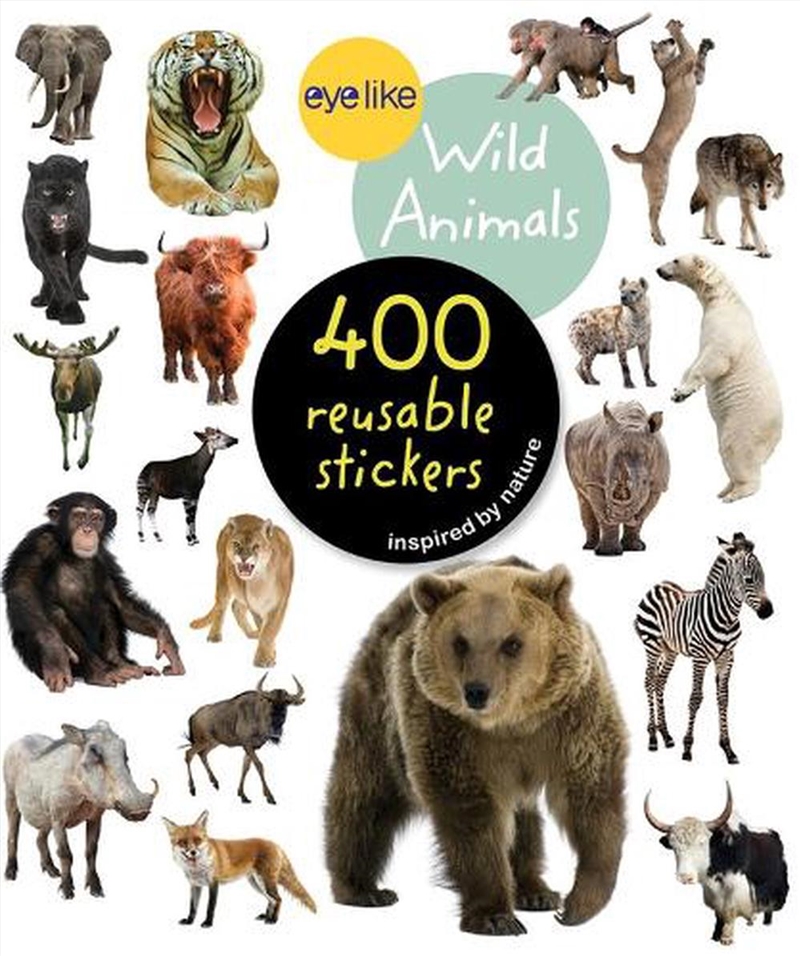 Eyelike Stickers: Wild Animals/Product Detail/Kids Activity Books