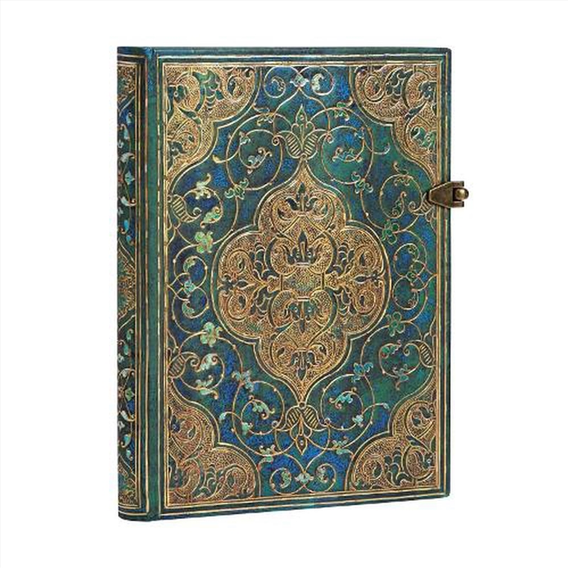 Turquoise Chronicles Midi Lined Hardcover Journal/Product Detail/Notebooks & Journals