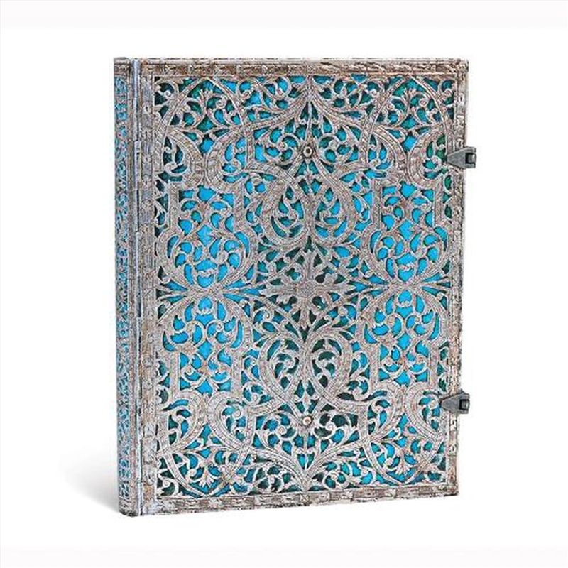 Maya Blue (Silver Filigree Collection) Ultra Lined Hardcover Journal/Product Detail/Notebooks & Journals