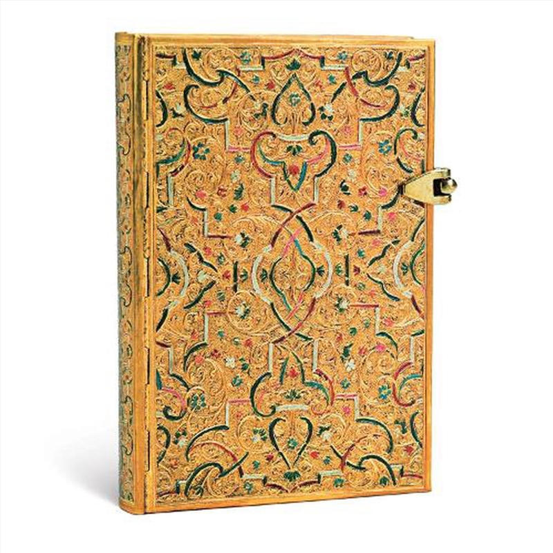 Gold Inlay Mini Lined Hardcover Journal/Product Detail/Notebooks & Journals