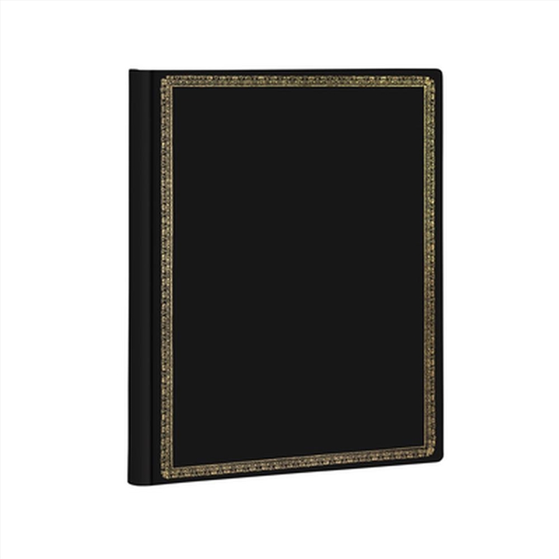 Black Edition Ultra Lined Hardcover Journal (Elastic Band Closure)/Product Detail/Notebooks & Journals