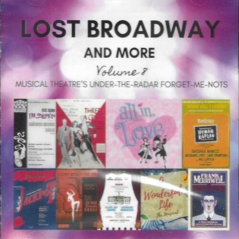 Lost Broadway Vol. 8 - Richard Kind-Meg Bussert-Chuck Cooper/Product Detail/Specialist