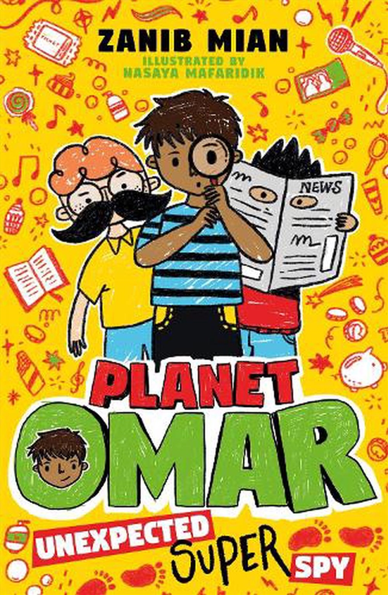 Planet Omar: Unexpected Super Spy/Product Detail/Childrens Fiction Books