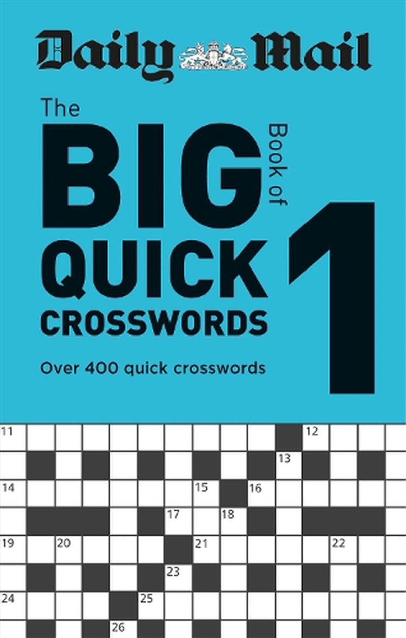 Daily Mail Big Book of Quick Crosswords Volume 1/Product Detail/Adults Activity Books