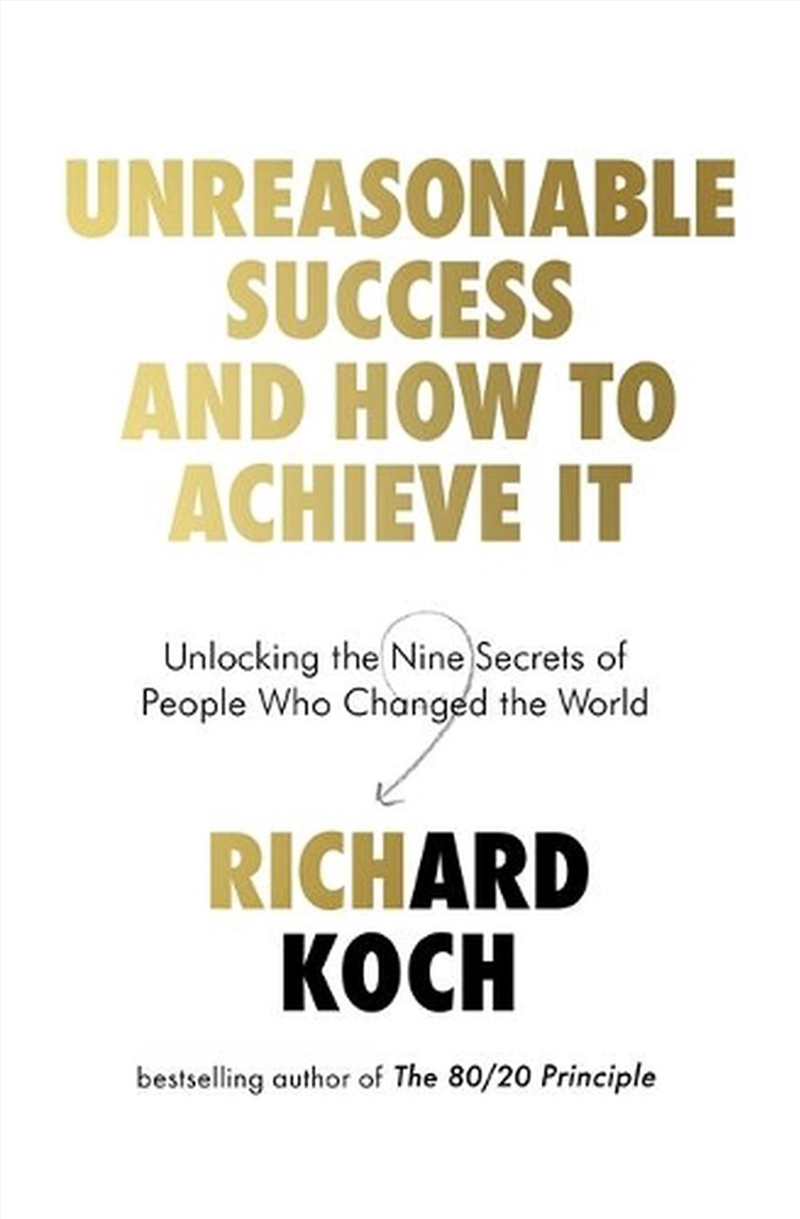 Unreasonable Success and How to Achieve It/Product Detail/Self Help & Personal Development