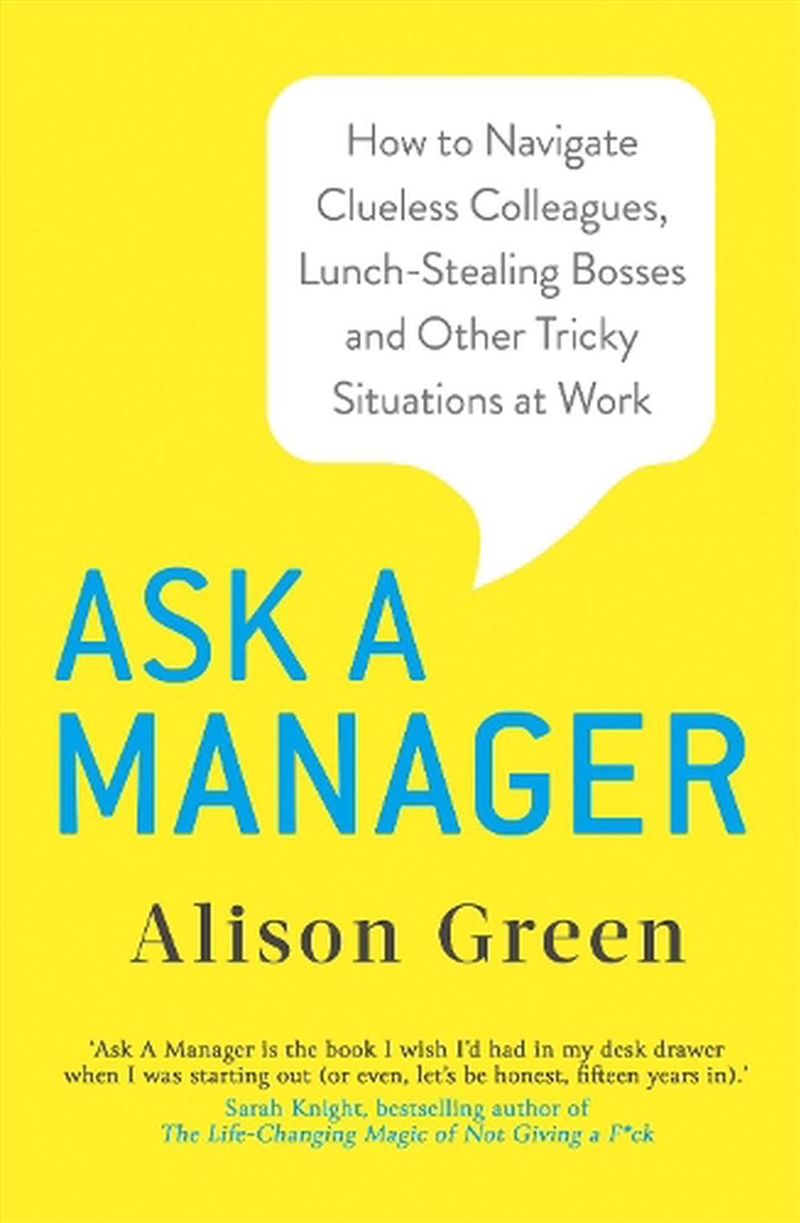 Ask a Manager/Product Detail/Self Help & Personal Development