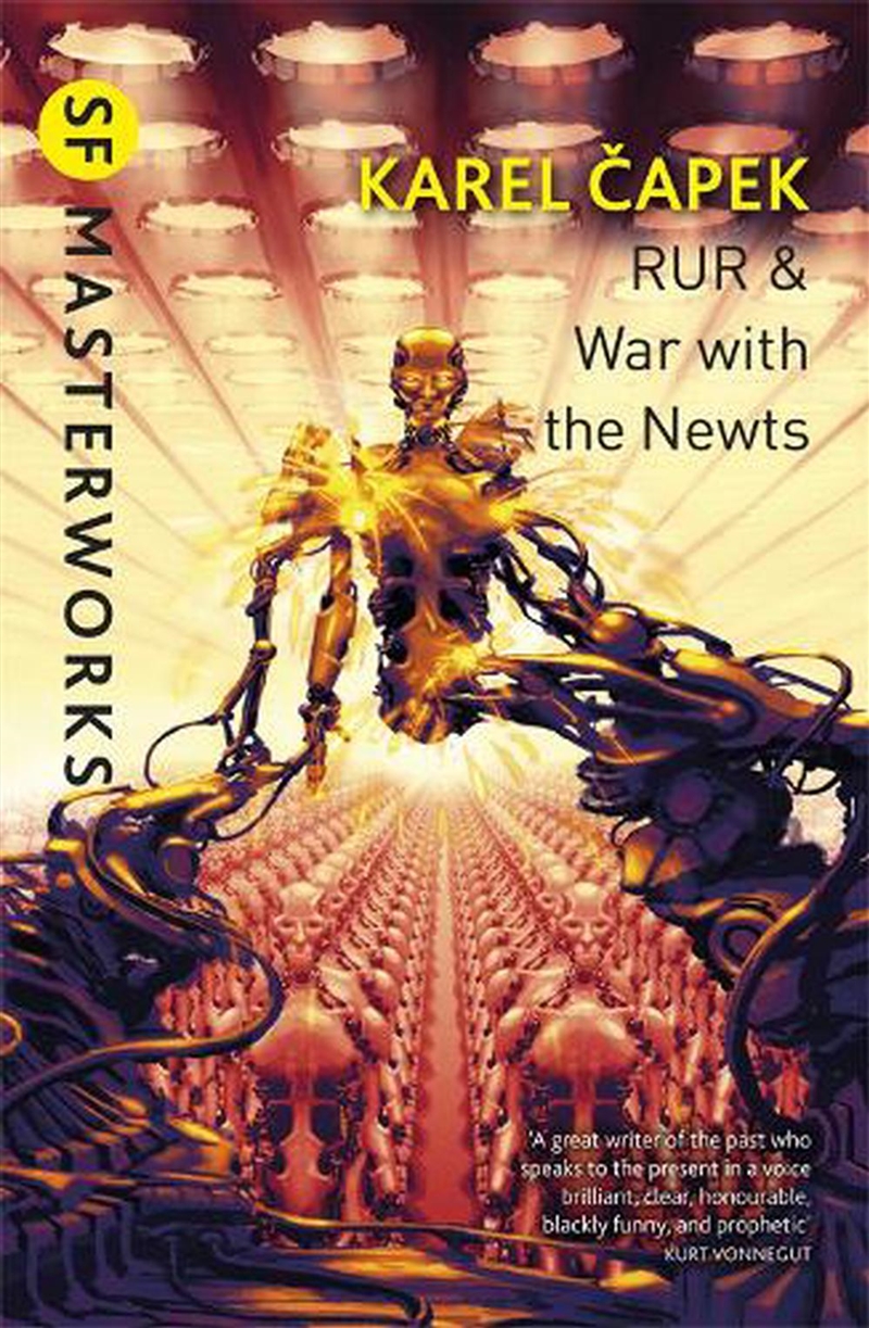 RUR & War with the Newts/Product Detail/Science Fiction Books