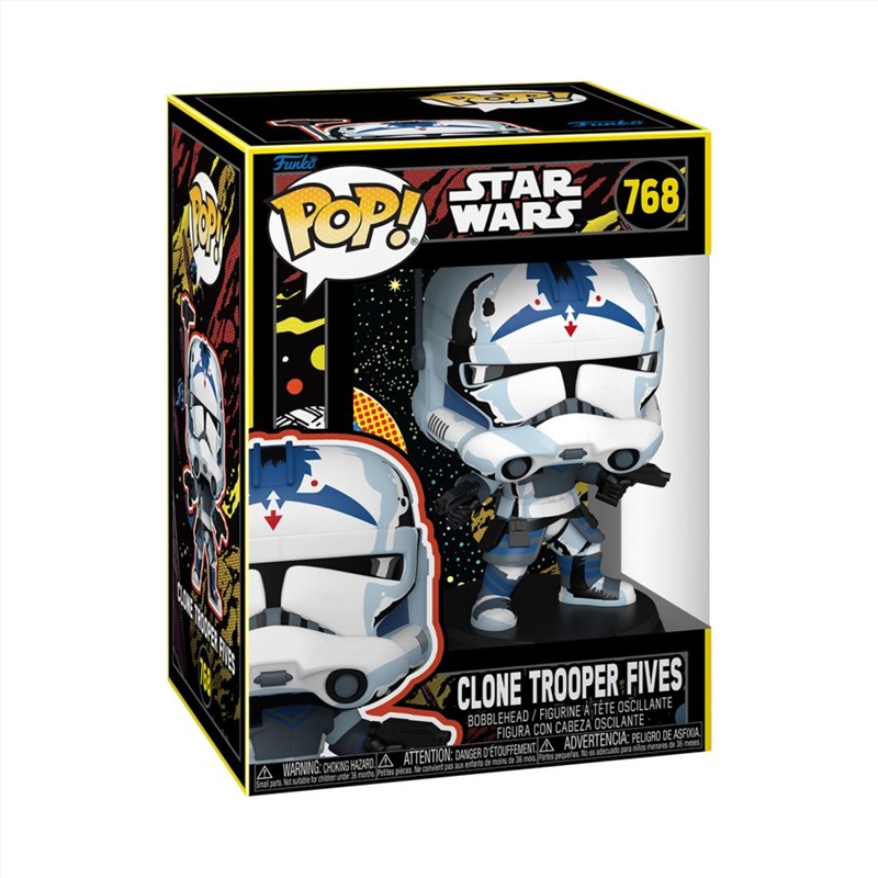 Star Wars: The Clone Wars - Fives (Retro) Pop! Vinyl/Product Detail/Standard Pop Vinyl