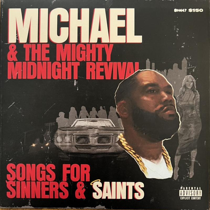 Michael & The Mighty Midnight Revival - Songs For Sinners & Saints - Transparent Ruby Red Vinyl - In/Product Detail/Rock/Pop