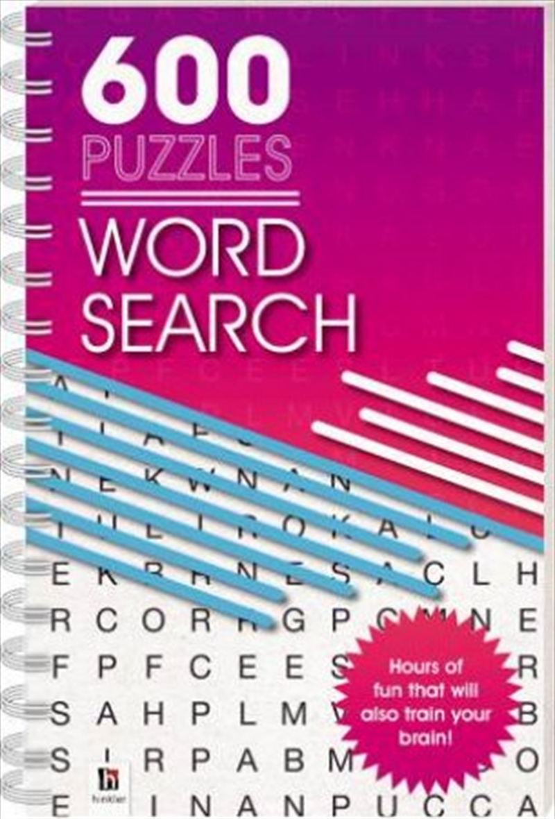 Ultimate 600 Puzzles - Word Search - Plum/Product Detail/Adults Activity Books