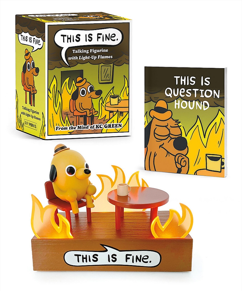This Is Fine Talking Figurine/Product Detail/Novelty & Gifts