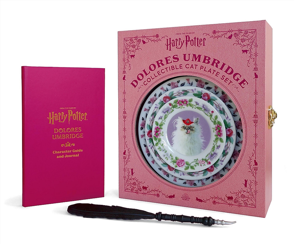 Harry Potter: Dolores Umbridge Collectible Cat Plate Set/Product Detail/Collectables
