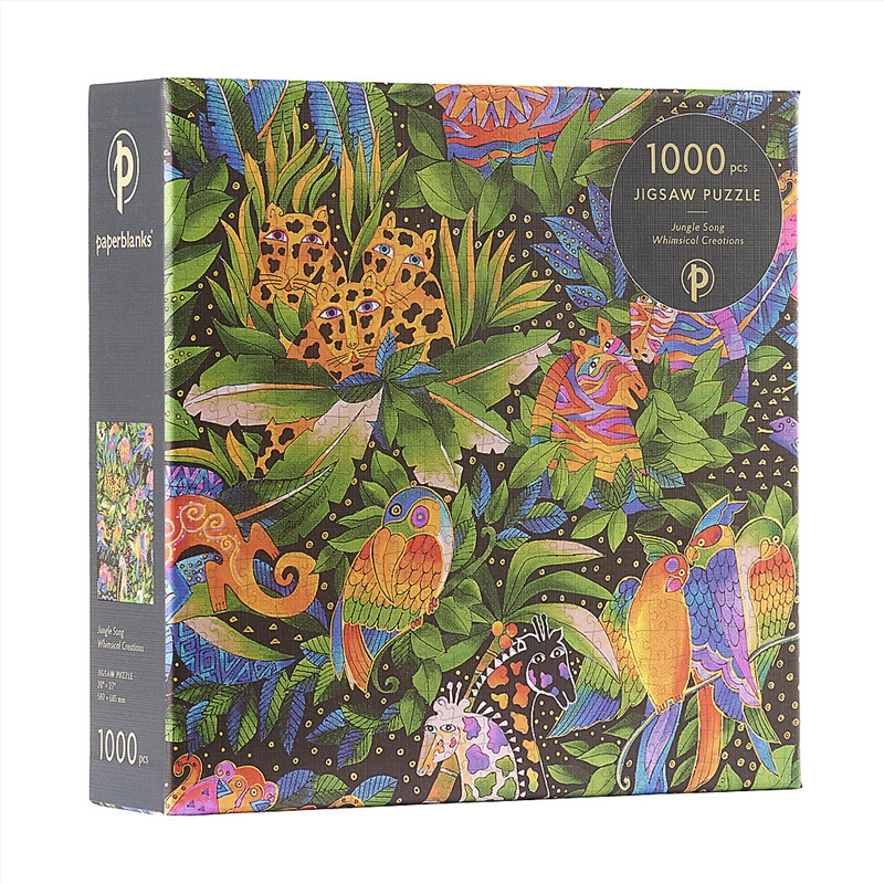 Jungle Song (Whimsical Creations) 1000 Piece Jigsaw Puzzle/Product Detail/Jigsaw Puzzles