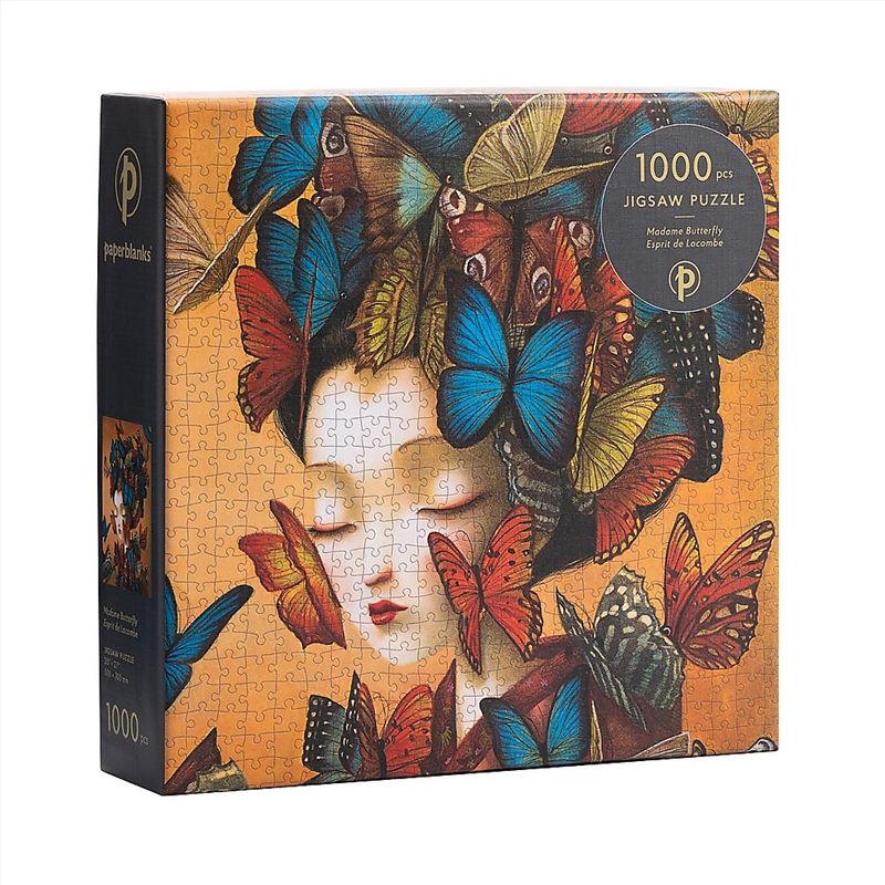 Madame Butterfly (Esprit de Lacombe) 1000 Piece Jigsaw Puzzle/Product Detail/Jigsaw Puzzles