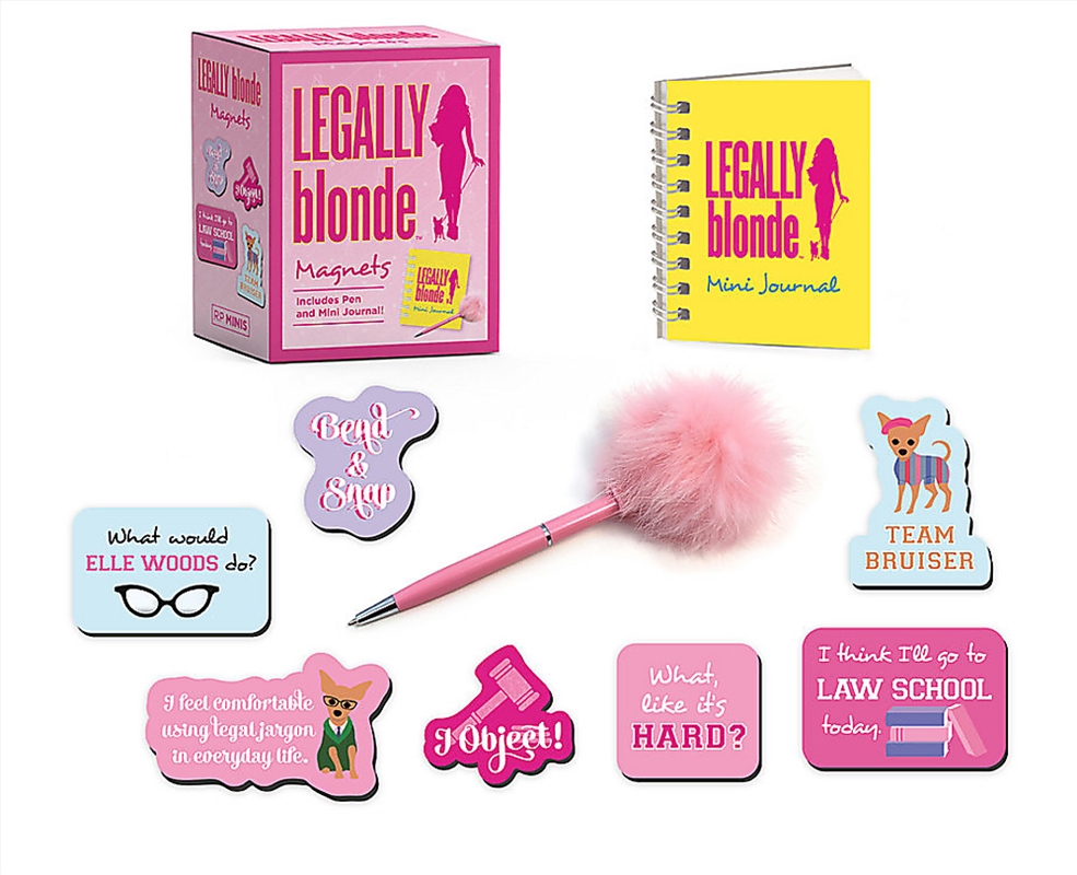 Legally Blonde Magnets: Includes Pen and Mini Journal!/Product Detail/Novelty & Gifts