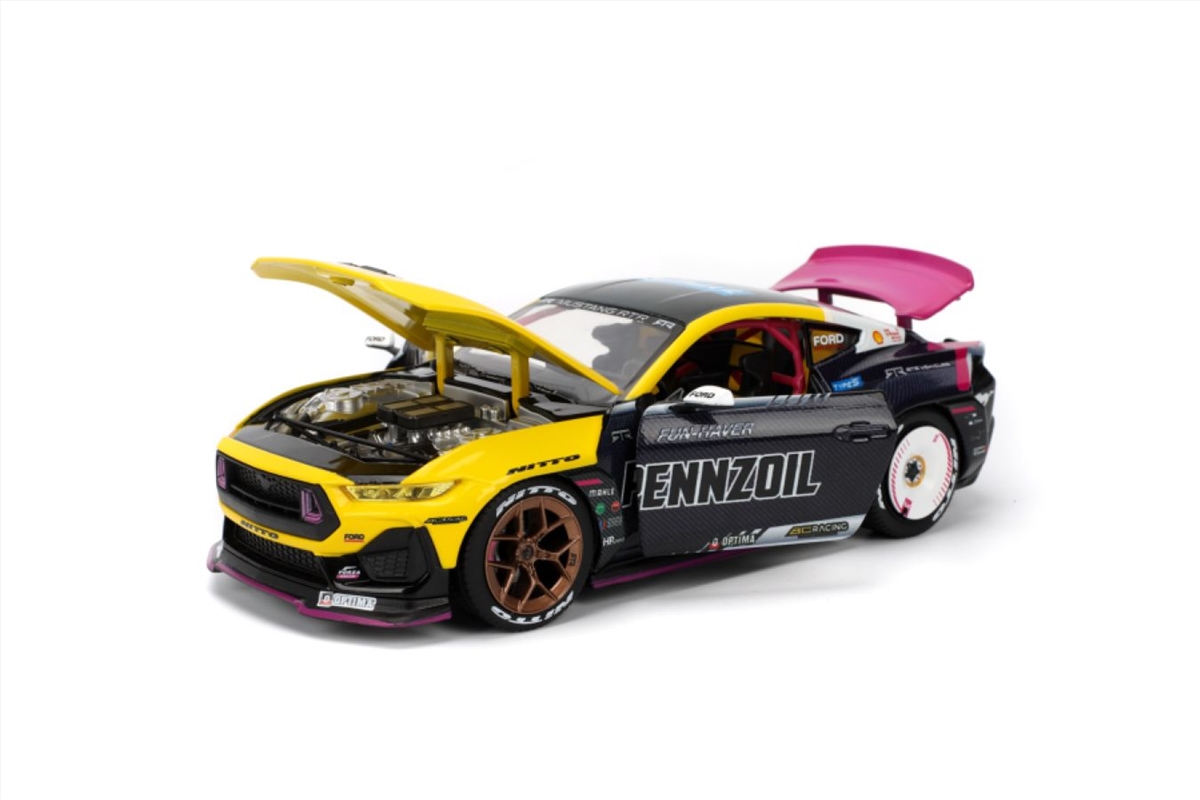 Big Time Muscle - Ben Hobson 2024 Ford Mustang RTR Racing 1:24 Scale Diecast Vehicle/Product Detail/Figurines