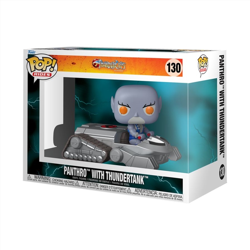 Thundercats - Panthro with Thundertank Pop! Ride/Product Detail/Pop Vinyl Rides