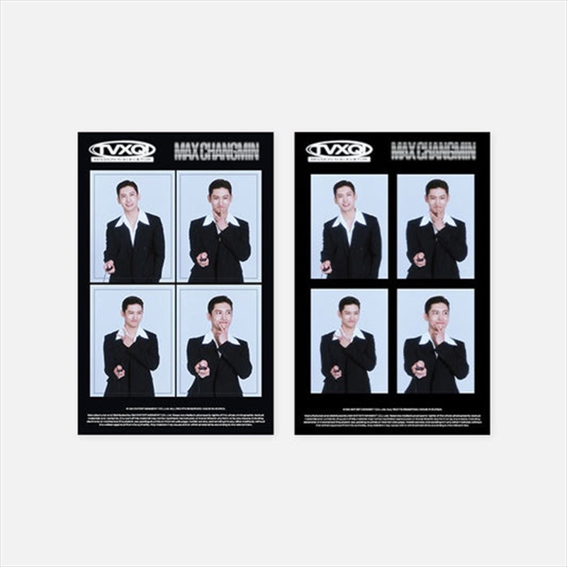 Tvxq! - 2025 Season's Greetings Official Md 4Cut Photo Set Max Changmin/Product Detail/KPOP Merch