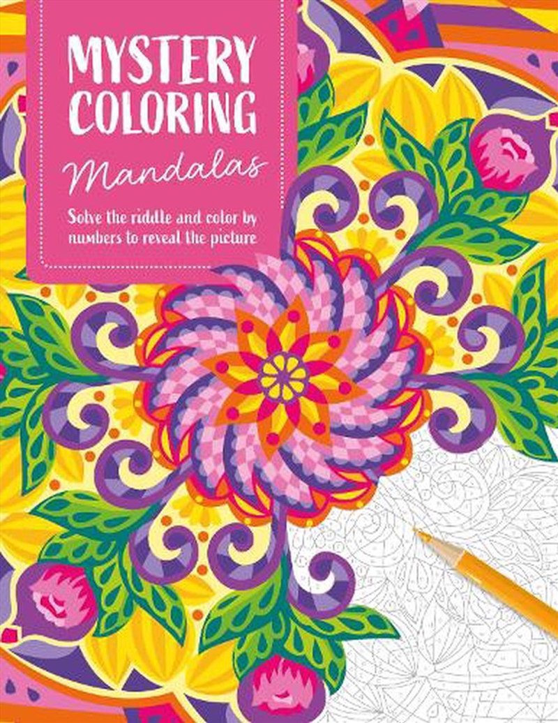 Mystery Coloring Coloring Mandalas/Product Detail/Adults Colouring