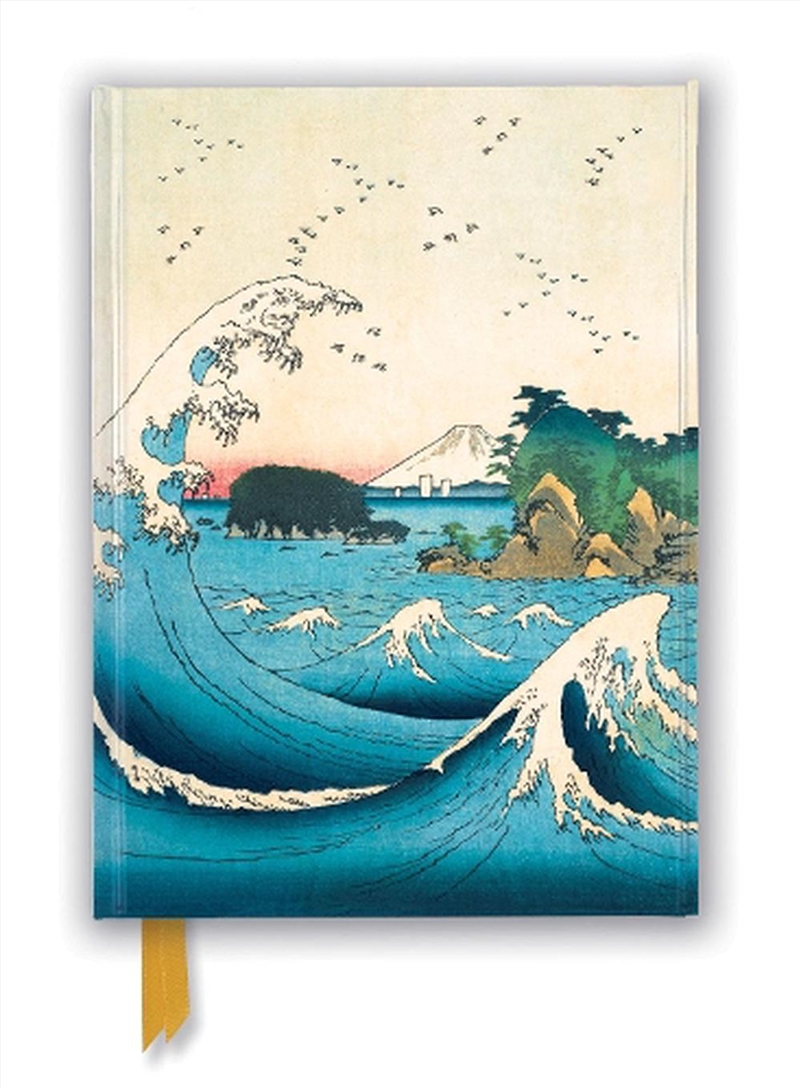 Foiled Journal: Hiroshige Ii, The Seven-Mile Beach In Sagami Province/Product Detail/Notebooks & Journals