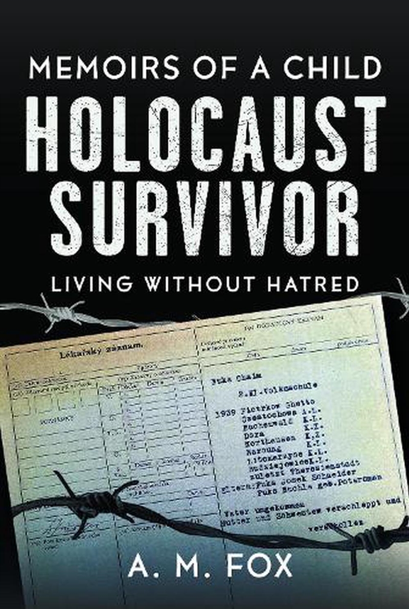 Memoirs Of A Child Holocaust Survivor: Living Without Hatred/Product Detail/Biographies & True Stories