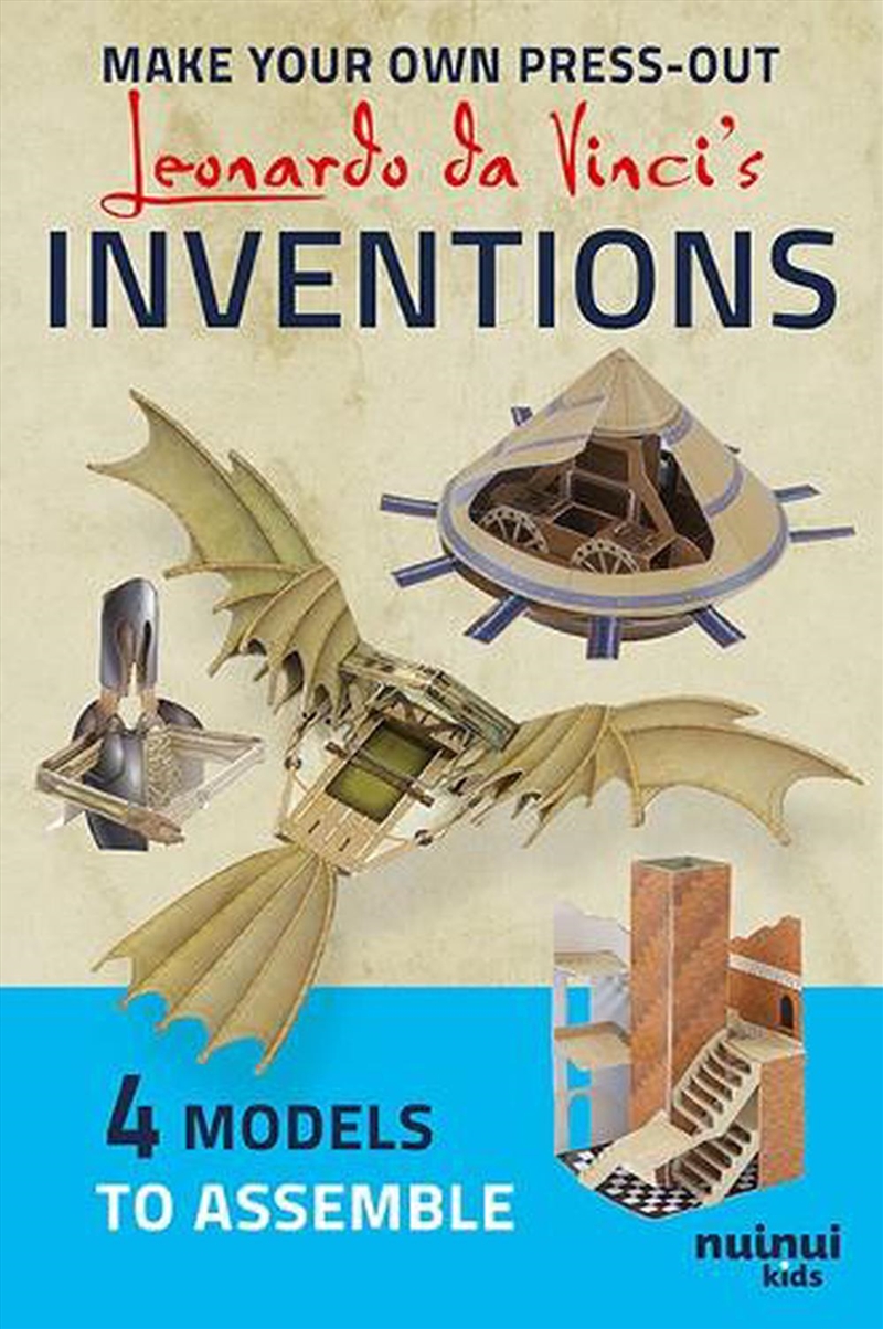 Make Your Own Press Out: Leonardo Da Vinci'S Inventions/Product Detail/Kids Activity Books