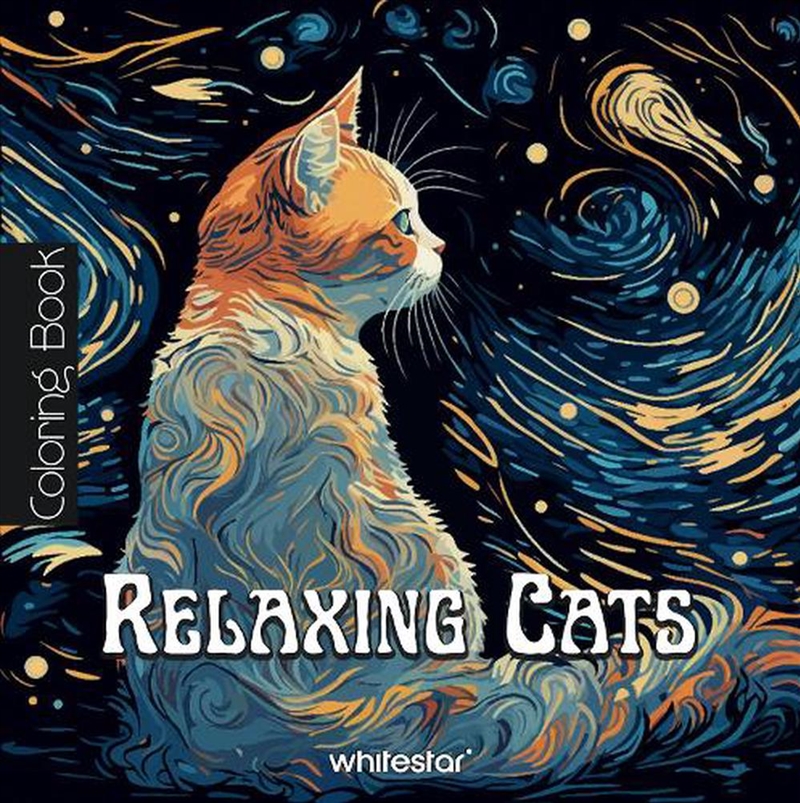 Relaxing Cats Coloring Book/Product Detail/Adults Colouring