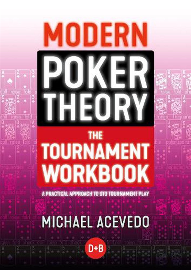 Modern Poker Theory - The Tournament Workbook/Product Detail/Adults Activity Books