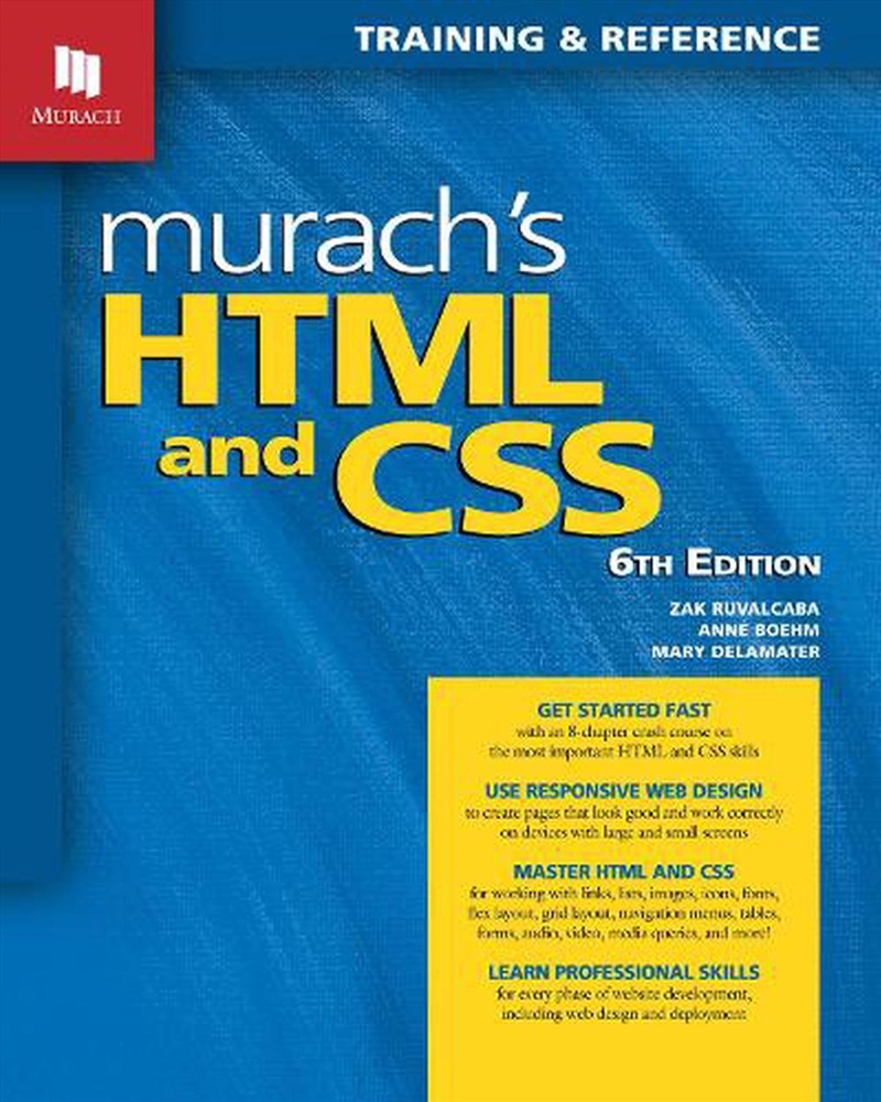 Murach's Html And Css 6/E/Product Detail/Computing & IT