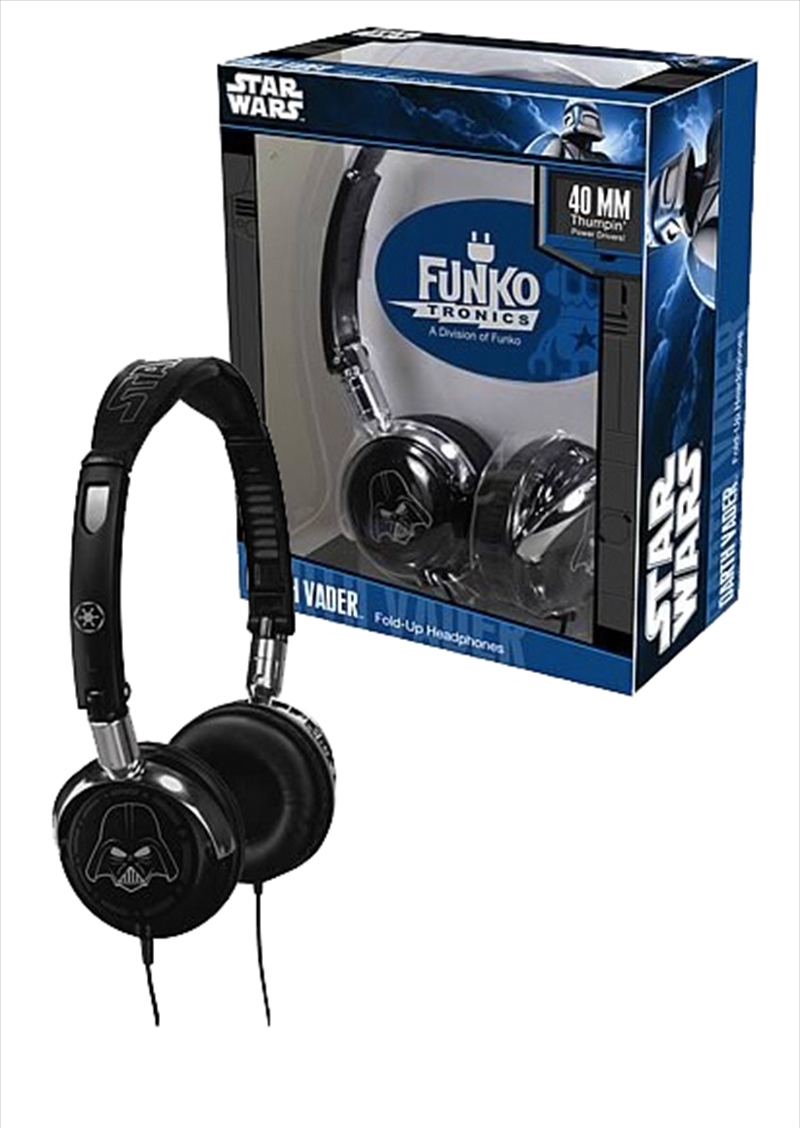 Darth Vader Fold-Up Headphones/Product Detail/Headphones