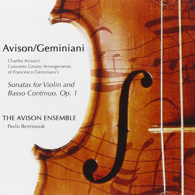 Sonatas For Violin & Basso Con/Product Detail/Classical